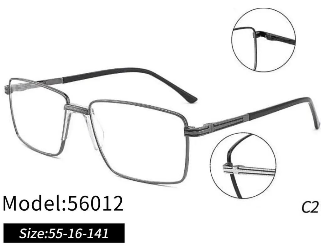 [56012C2] Montura Para Hombre Metalica  (56012, C2)