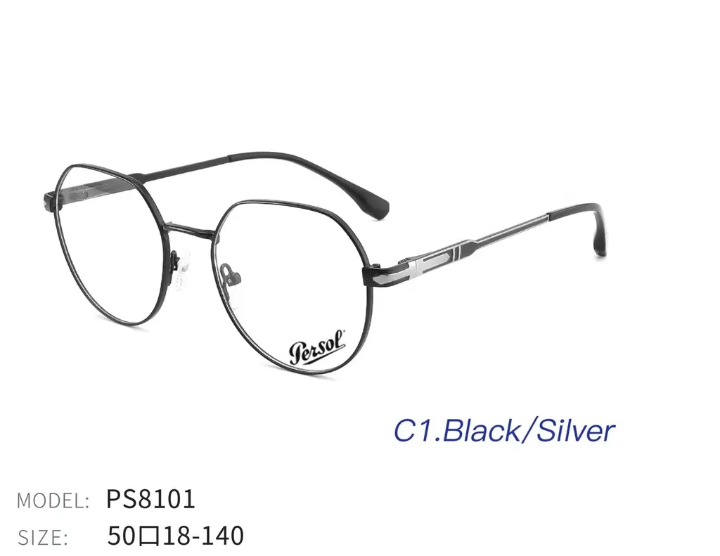 [PS8101C1] Montura Metalica Unisex (PS8101, C1)