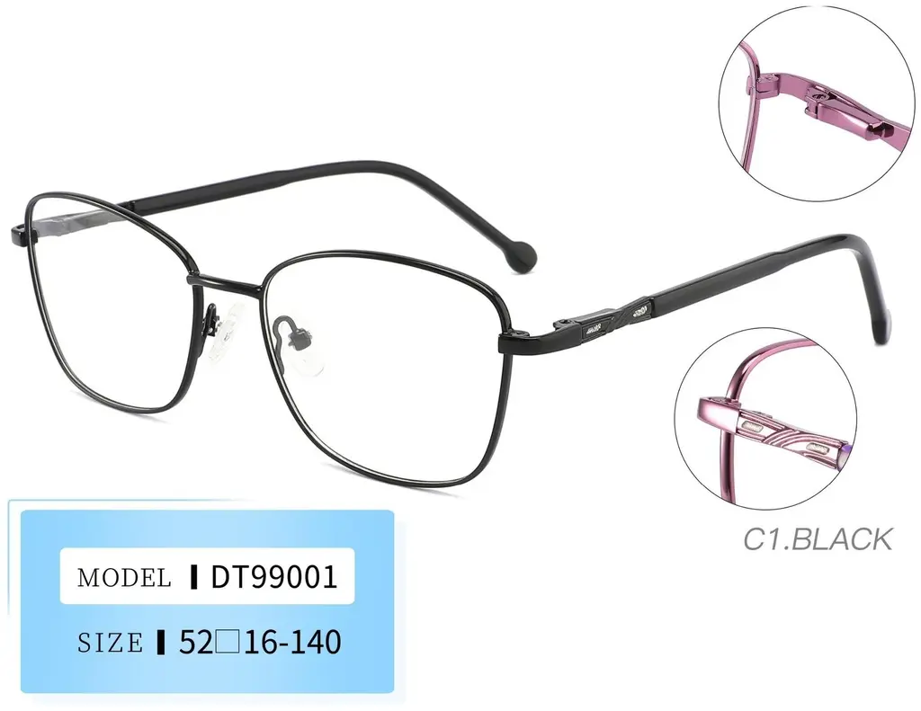 [DT99001C1] Montura Metalica Para Dama (DT99001, C1)