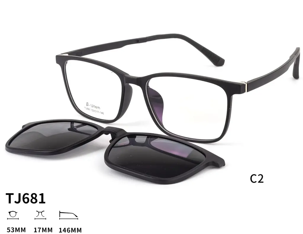 [TJ681C2] Montura Lente Sobre Lente ClipOn (TJ681, C2)