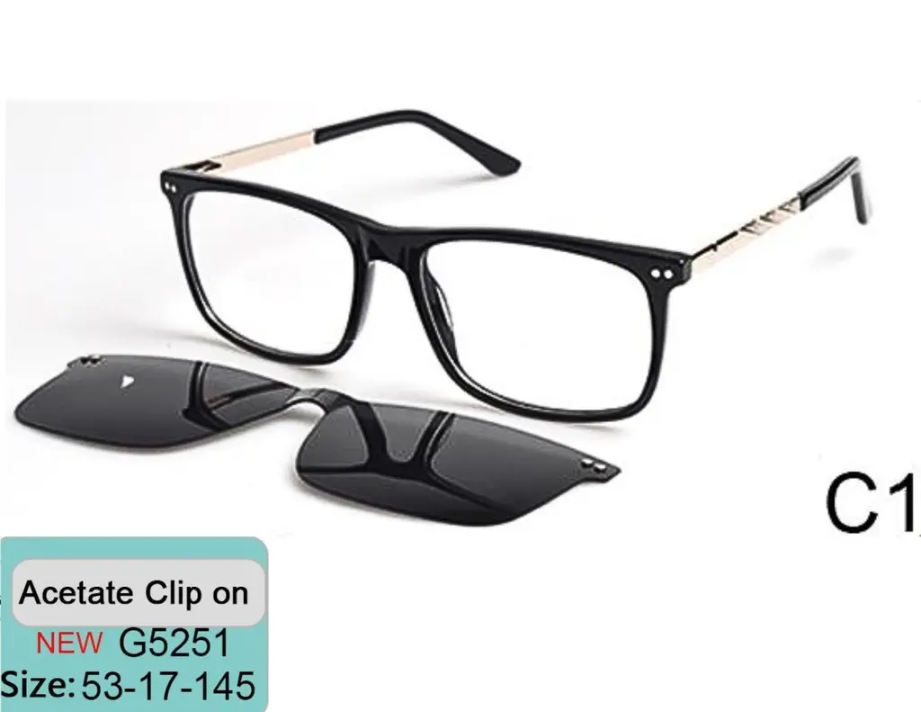 [G5251C1] Montura UNISEX CLIP ON (G5251, C1)