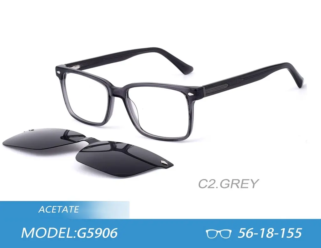 [G5906C2] Montura UNISEX CLIP ON (G5906, C2)