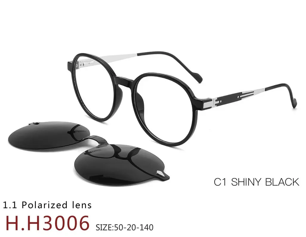 [H.H3006C1] Montura Lente Sobre Lente ClipOn (H.H3006, C1)