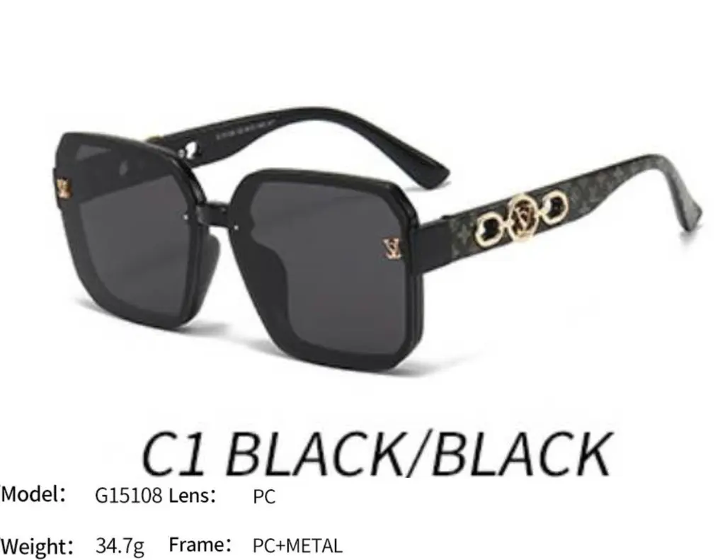 [LUIS VUITTG15108A1] Montura De Sol Para Dama (G15108, A1)